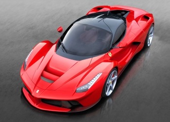 Ferrari LaFerrari front side view