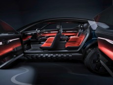 Audi activesphere side concept Innenraum mit geöffneten Türen  2023
