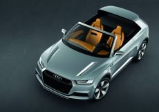 Hybridfahrzeug Audi crosslane coupe 2012