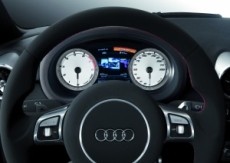 Instrumententafel des Audi Metroproject Hybrid