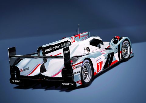 Hybridfahrzeug Audi R18 e-tron quattro 2012