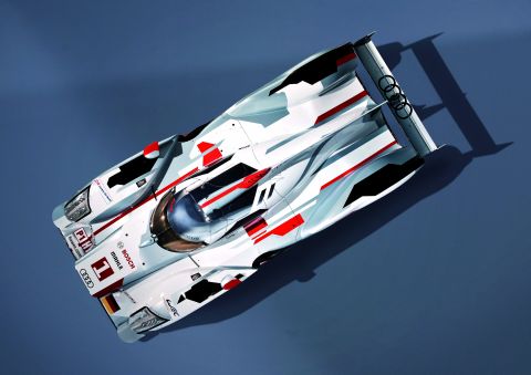 Hybridfahrzeug Audi R18 e-tron quattro 2012