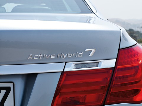 Heck des BMW ActiveHybrid 7