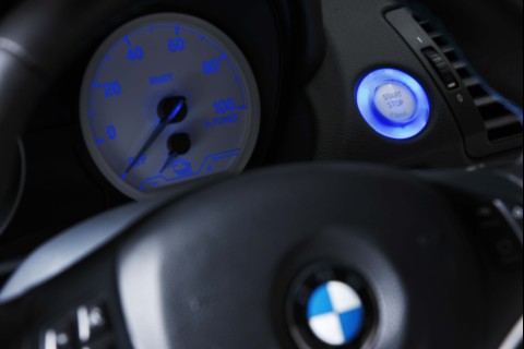 Display des Elektroauto BMW Concept ActiveE