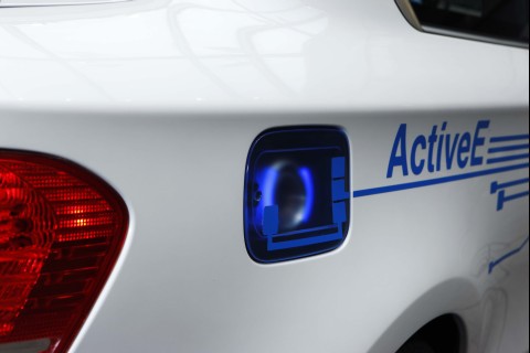 Ladeanschluss BMW Concept ActiveE Elektrofahrzeug