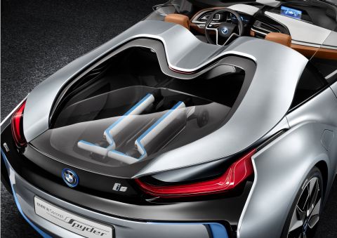 Hybridfahrzeug BMW i8 Concept Spyder 2012