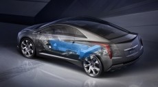 Elektro-Antrieb des Cadillac Converj Concept 2009
