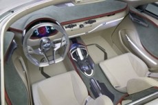 Innenraum des Elektrofahrzeug Chevrolet Volt Concept 