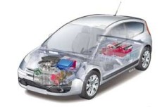 Hybridkomponenten Citroën C4 HDi Hybrid 2006