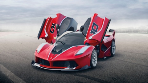 Ferrari FXX K mit Flügeltüren 2014