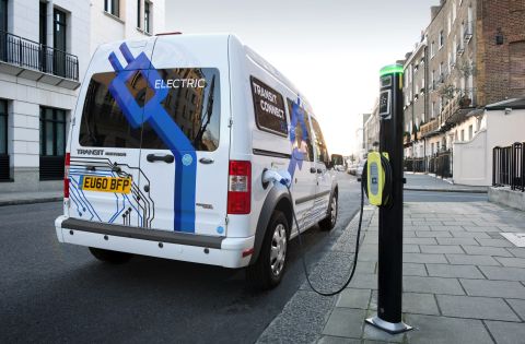 Elektrofahrzeug Ford Transit Connect Electric 2011