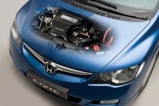 Hybridkomponenten des Honda Civic IMA 2006