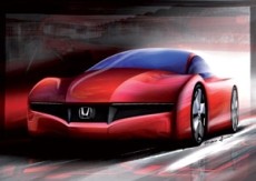 Hybridauto Honda Small Hybrid Sports Concept 2007