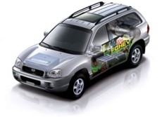 Brennstoffzellen Auto Hyundai Santa Fe FCEV 2001
