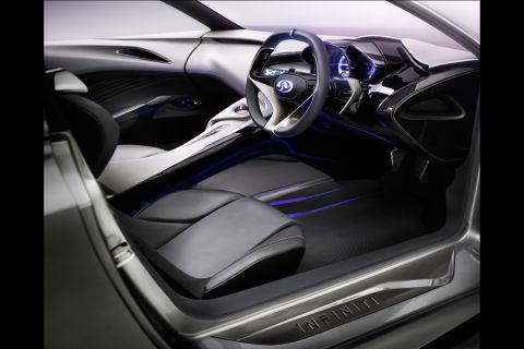 Hybridfahrzeug Infiniti EMERG-E Concept 2012