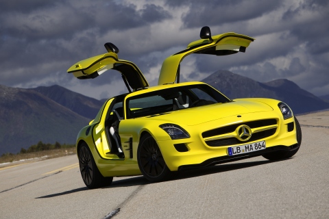 Mercedes SLS AMG E-CELL 2010