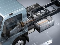 Brennstoffzellen Bus Mercedes-Benz Fuso Canter Eco Hybrid 2012