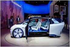 Das Interieur des neuen VW I.D. Elektroa