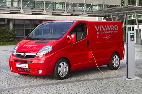 Elektroauto Opel Vivaro eConcept Study 2010