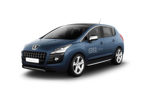 Plug-In Hybridfahrzeug Peugeot 3008 HYbrid4