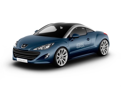 Plug-In Hybridfahrzeug Peugeot RCZ HYbrid4