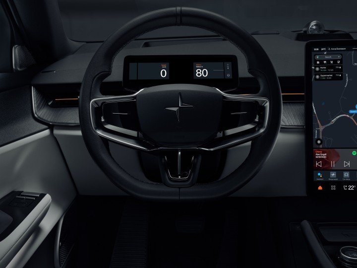 Polestar 3 Elektroauto Cockpit 2023