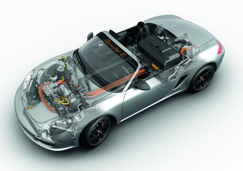 Elektrofahrzeug Porsche Boxster E 2011