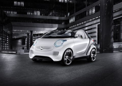 Elektrofahrzeug smart forspeed 2011