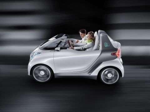 Elektrofahrzeug smart forspeed 2011