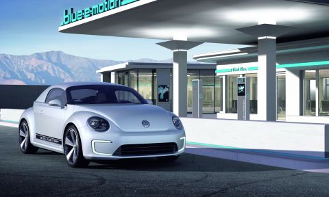 Elektrofahrzeug Volkswagen E-Bugster 2012