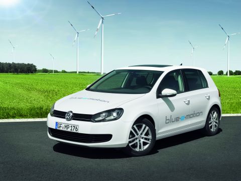 Elektrofahrzeug Golf Blue E-Motion 2010