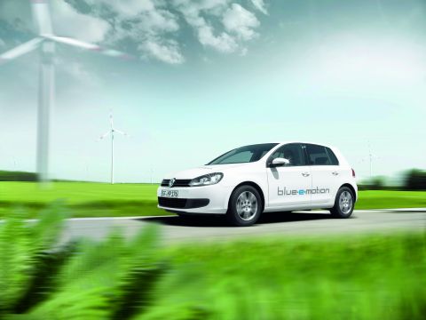 Elektrofahrzeug Golf Blue E-Motion 2010