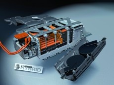 Nickel-Metallhydrid Batterie des Volkswagen Touareg Hybrid 2009