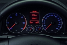 Display des Volkswagen TwinDrive 2008